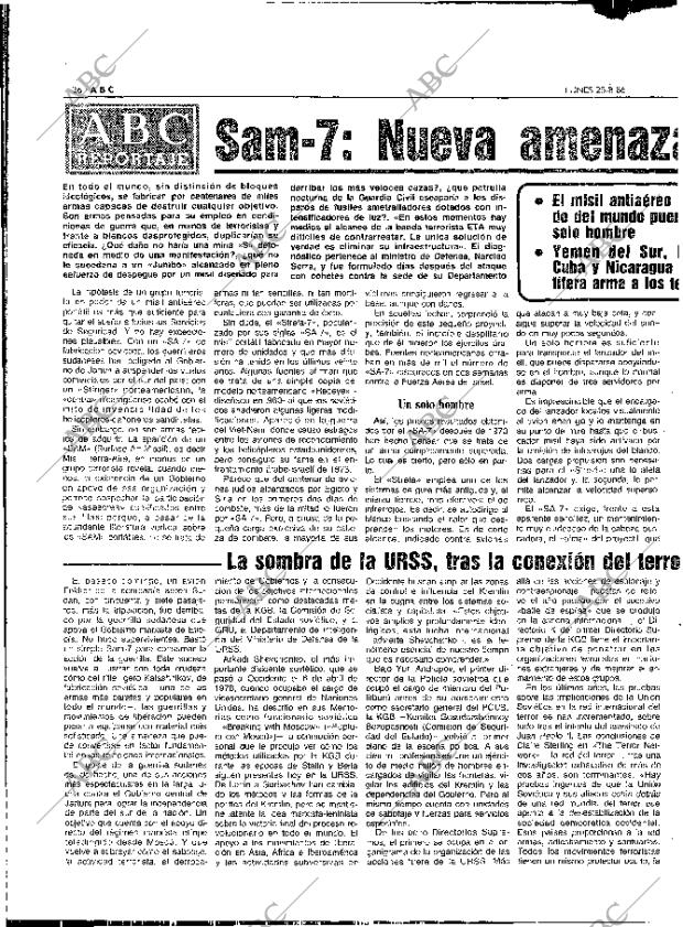 ABC MADRID 25-08-1986 página 36