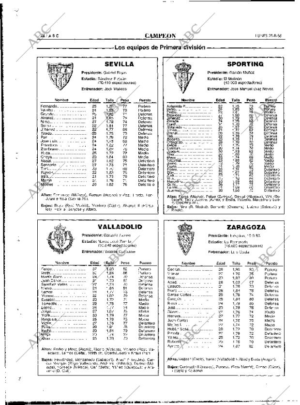 ABC MADRID 25-08-1986 página 44