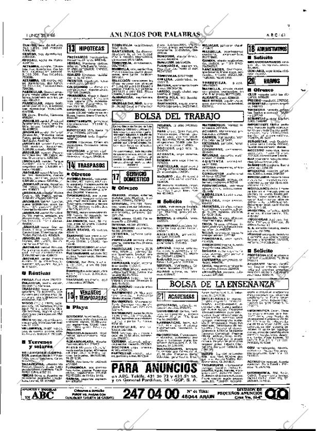 ABC MADRID 25-08-1986 página 59
