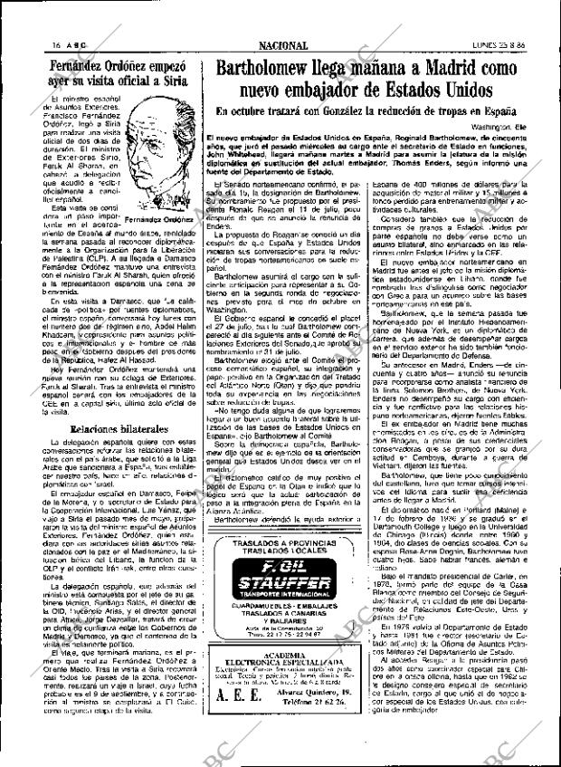 ABC SEVILLA 25-08-1986 página 16