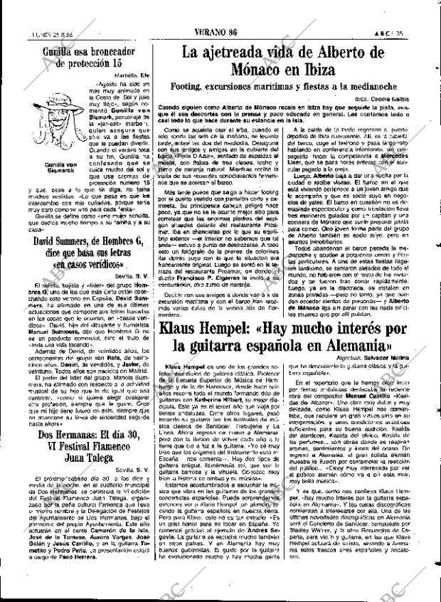 ABC SEVILLA 25-08-1986 página 35