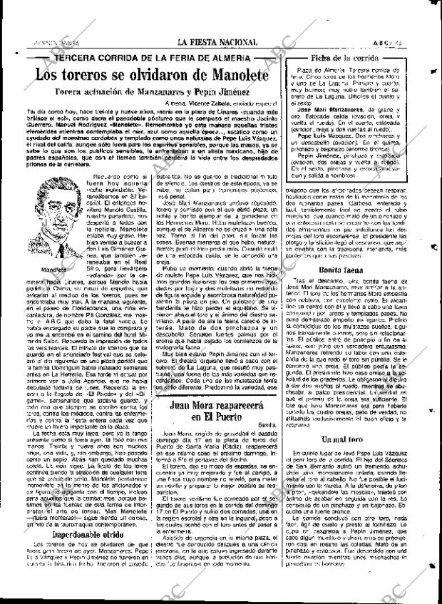 ABC SEVILLA 29-08-1986 página 43