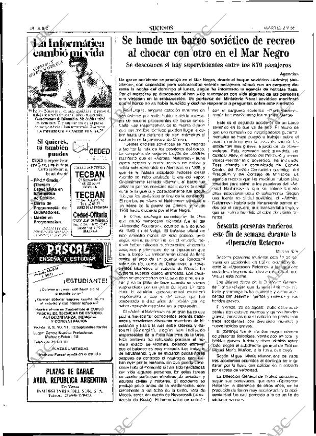 ABC SEVILLA 02-09-1986 página 48