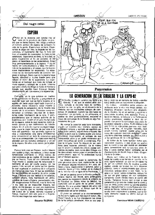 ABC SEVILLA 03-09-1986 página 14