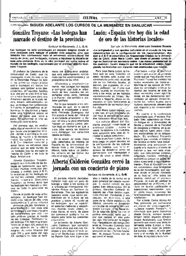 ABC SEVILLA 03-09-1986 página 35