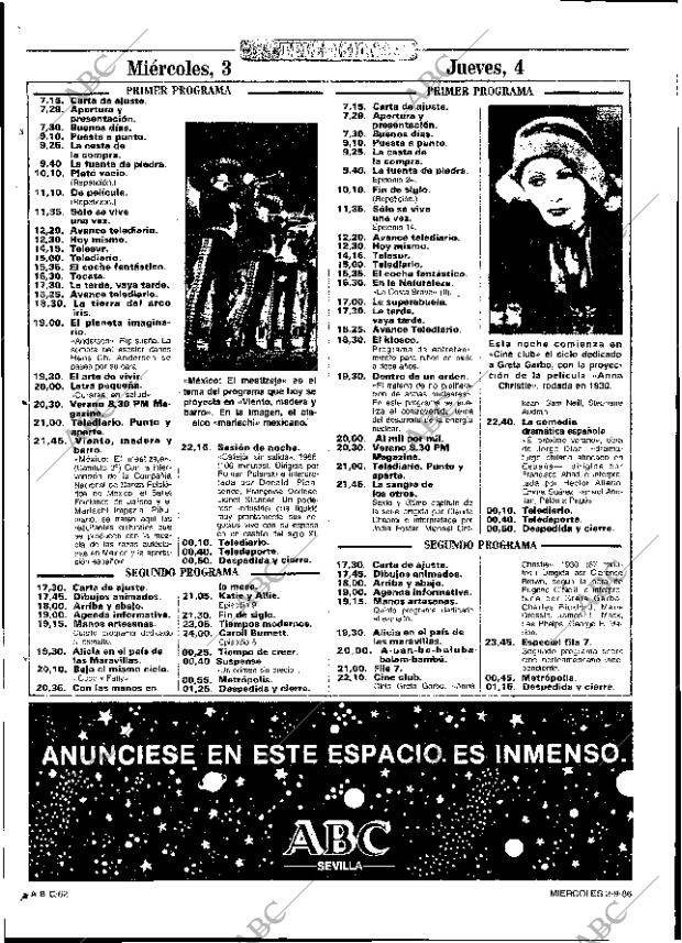 ABC SEVILLA 03-09-1986 página 62