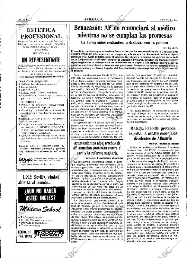 ABC SEVILLA 04-09-1986 página 24