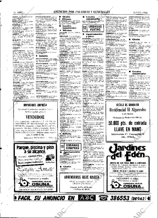 ABC SEVILLA 04-09-1986 página 50