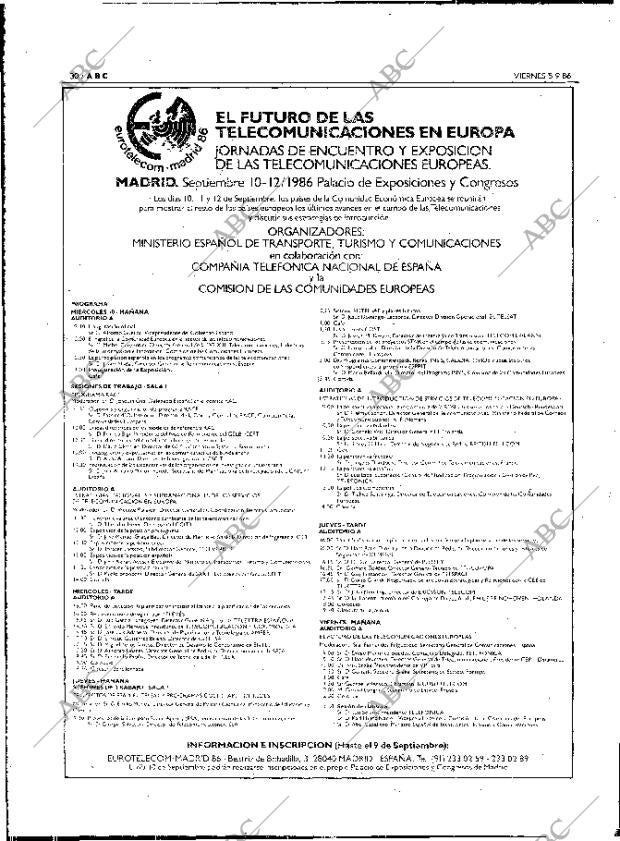 ABC MADRID 05-09-1986 página 30
