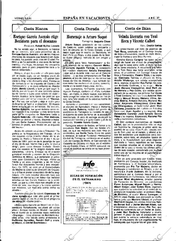 ABC MADRID 05-09-1986 página 33