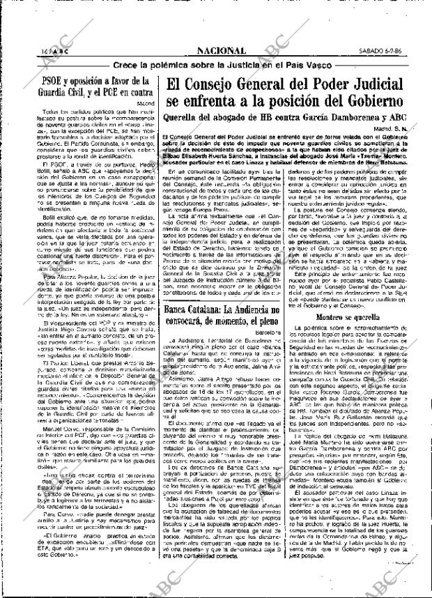 ABC MADRID 06-09-1986 página 16