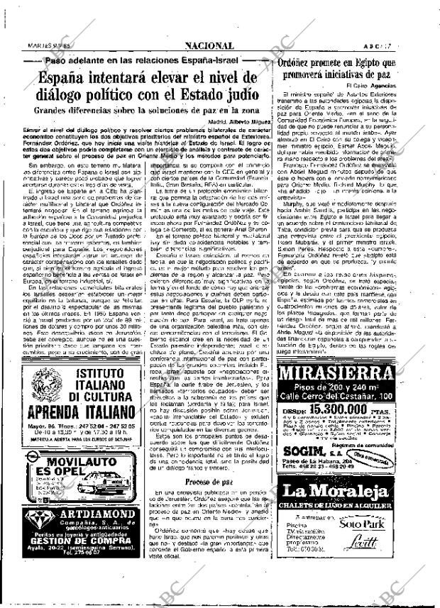 ABC MADRID 09-09-1986 página 17