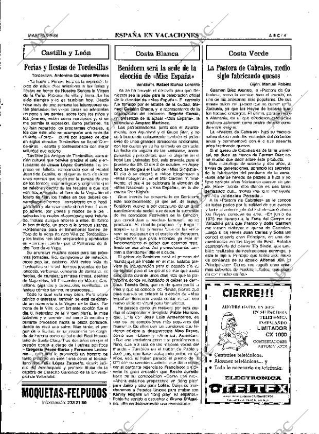 ABC MADRID 09-09-1986 página 41