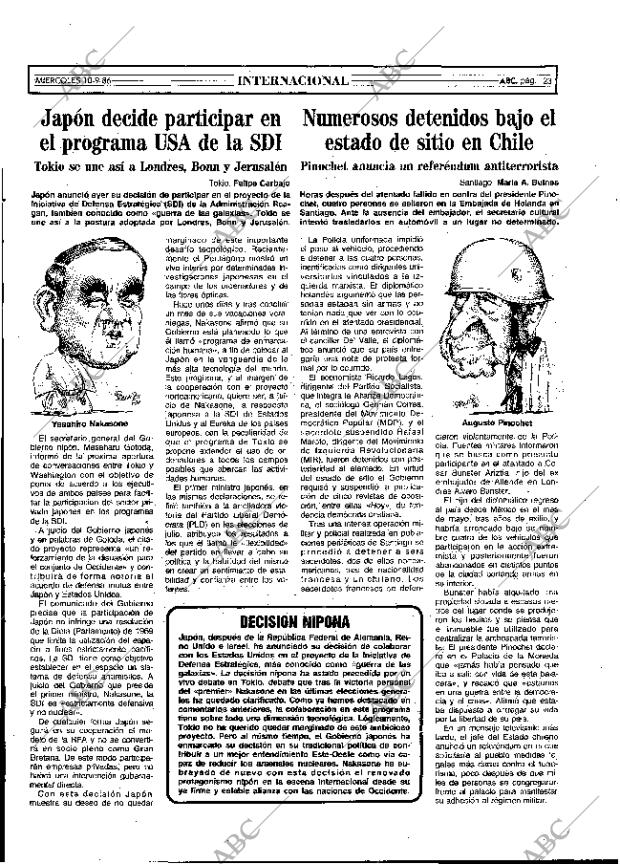 ABC MADRID 10-09-1986 página 23