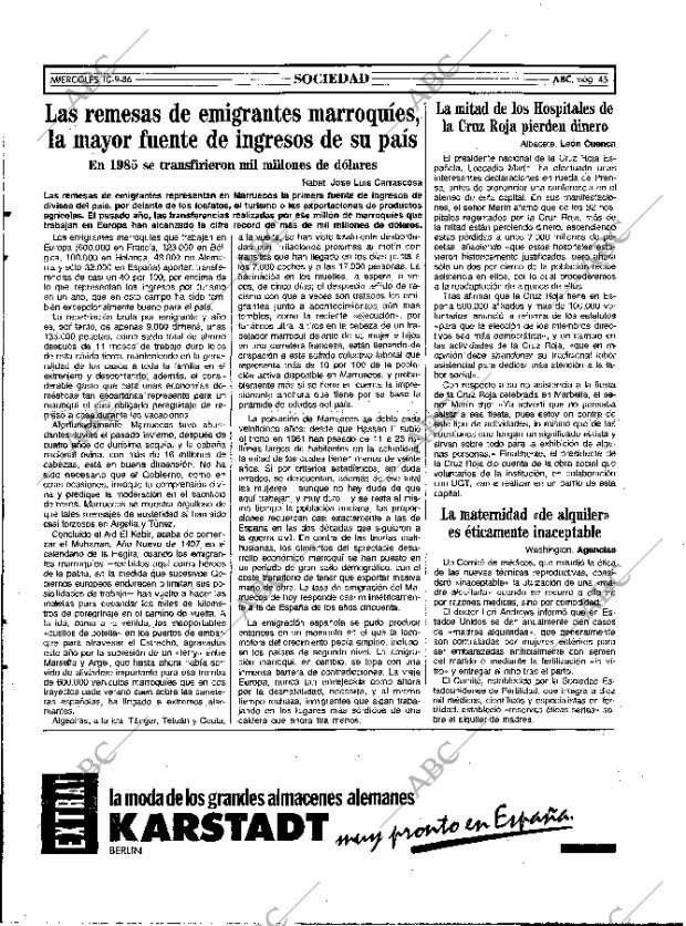 ABC MADRID 10-09-1986 página 45