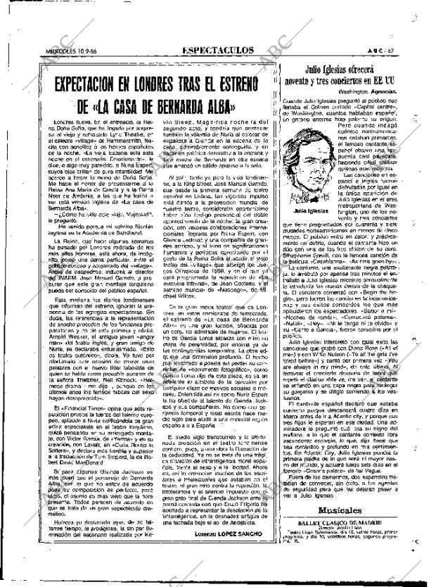 ABC MADRID 10-09-1986 página 67