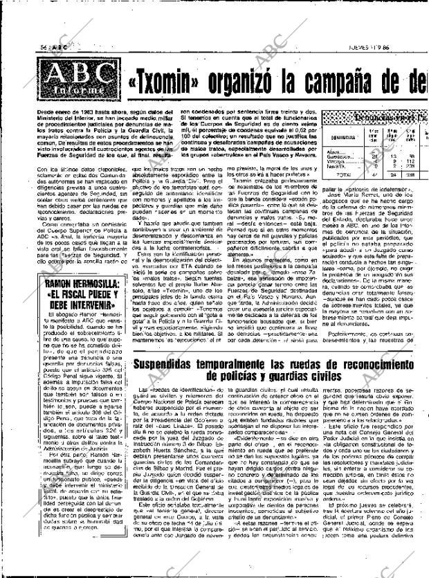 ABC MADRID 11-09-1986 página 56