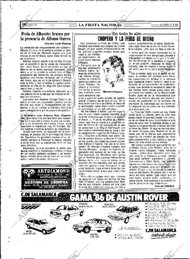 ABC MADRID 11-09-1986 página 76