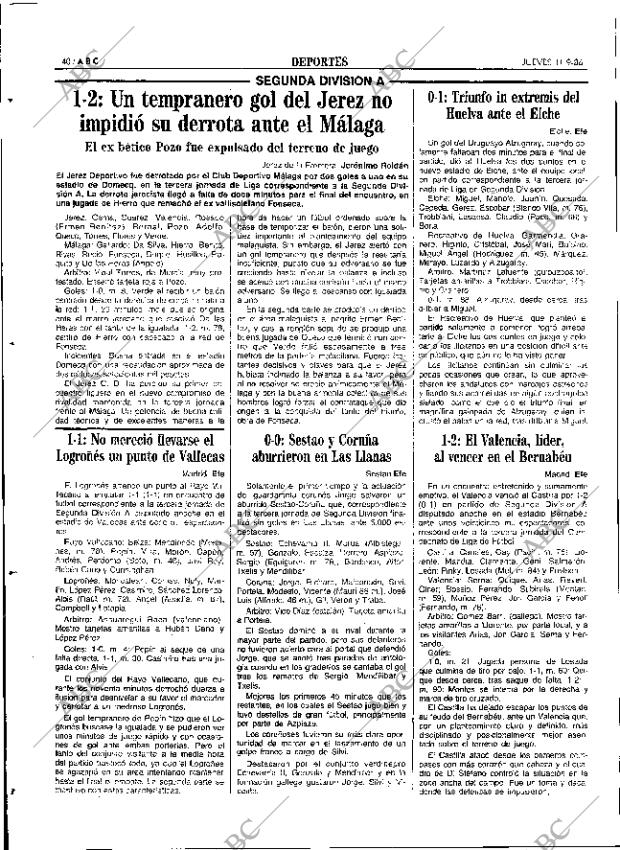 ABC SEVILLA 11-09-1986 página 40