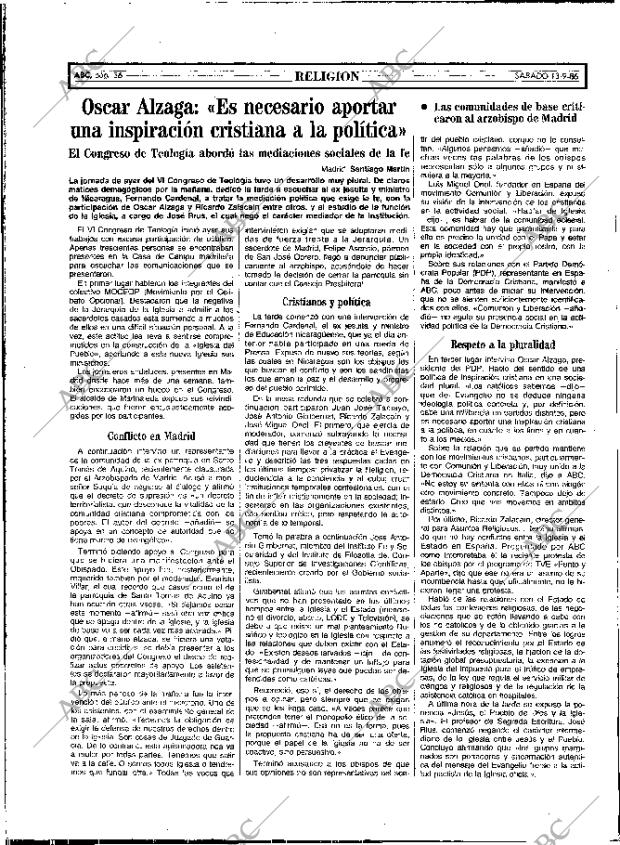 ABC MADRID 13-09-1986 página 36