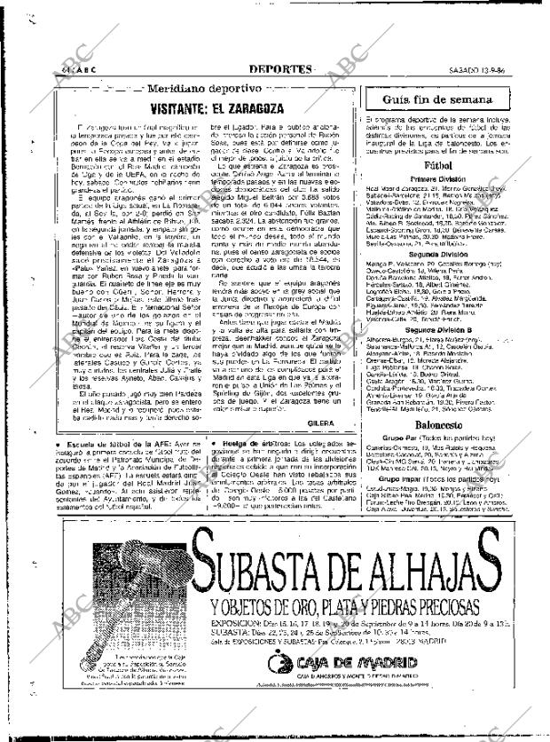 ABC MADRID 13-09-1986 página 64