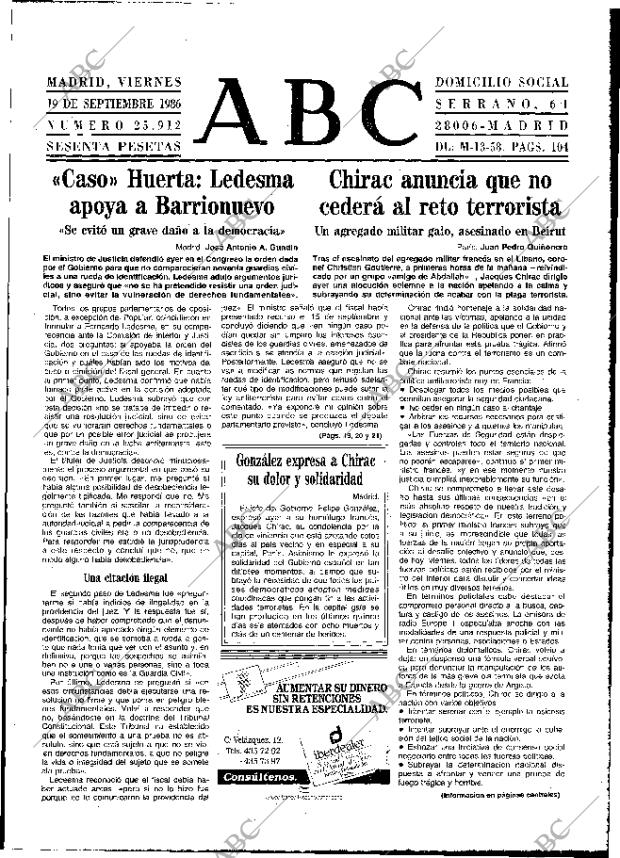 ABC MADRID 19-09-1986 página 13