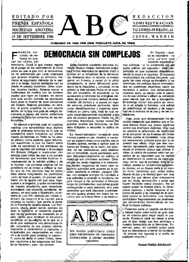 ABC MADRID 19-09-1986 página 3