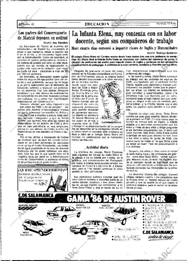 ABC MADRID 19-09-1986 página 42