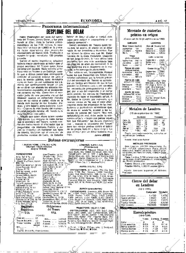 ABC MADRID 19-09-1986 página 49