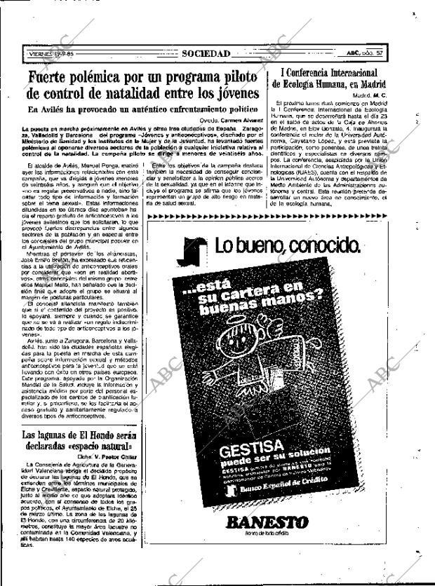 ABC MADRID 19-09-1986 página 57