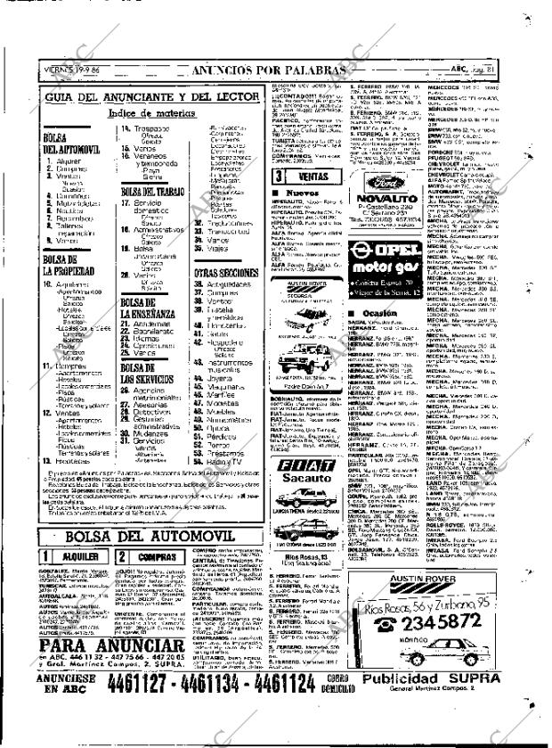 ABC MADRID 19-09-1986 página 81