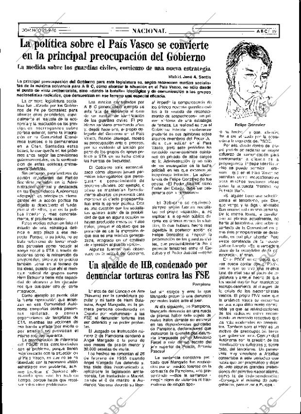 ABC SEVILLA 21-09-1986 página 19