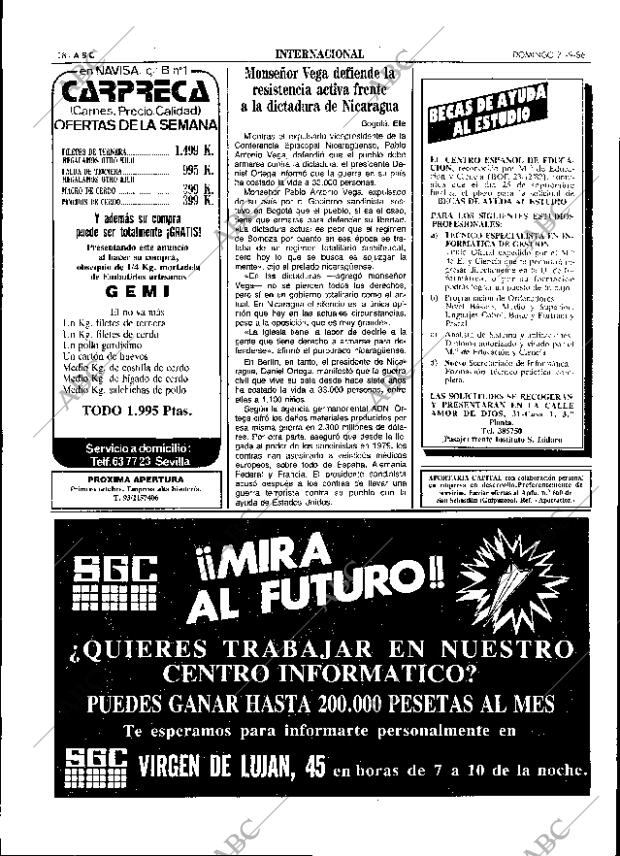 ABC SEVILLA 21-09-1986 página 28