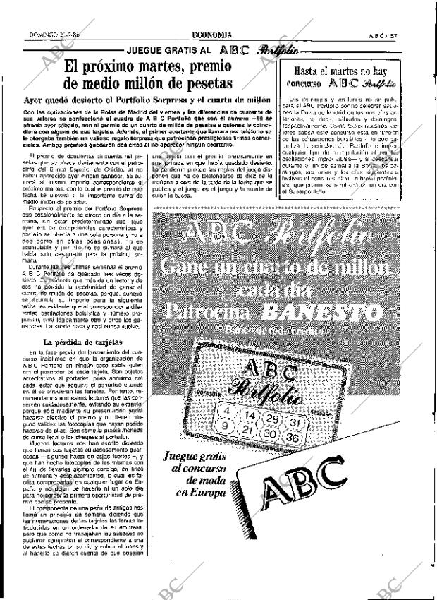 ABC SEVILLA 21-09-1986 página 57