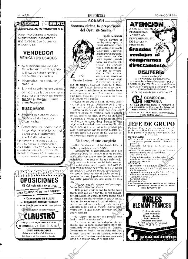 ABC SEVILLA 21-09-1986 página 68