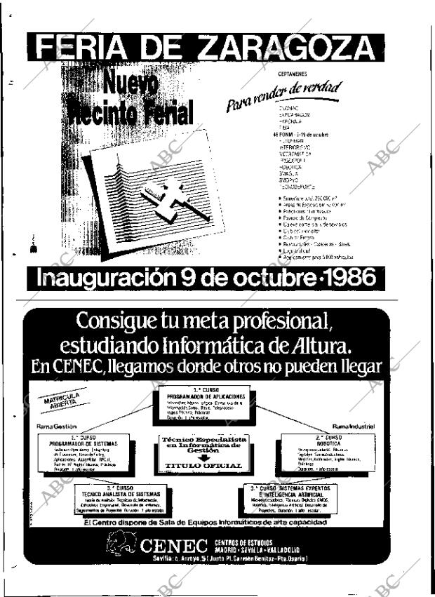 ABC SEVILLA 21-09-1986 página 90