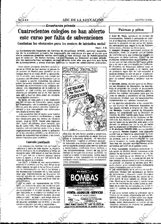 ABC MADRID 23-09-1986 página 50