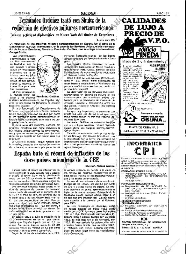 ABC SEVILLA 25-09-1986 página 21