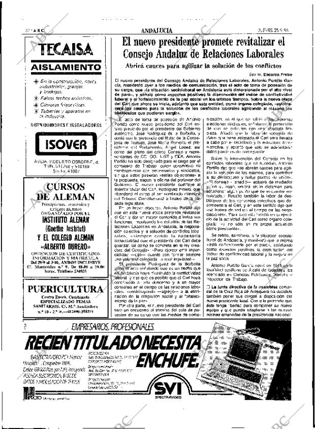 ABC SEVILLA 25-09-1986 página 32