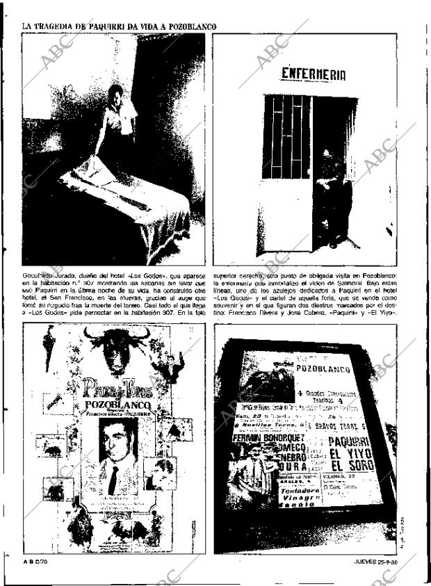 ABC SEVILLA 25-09-1986 página 70