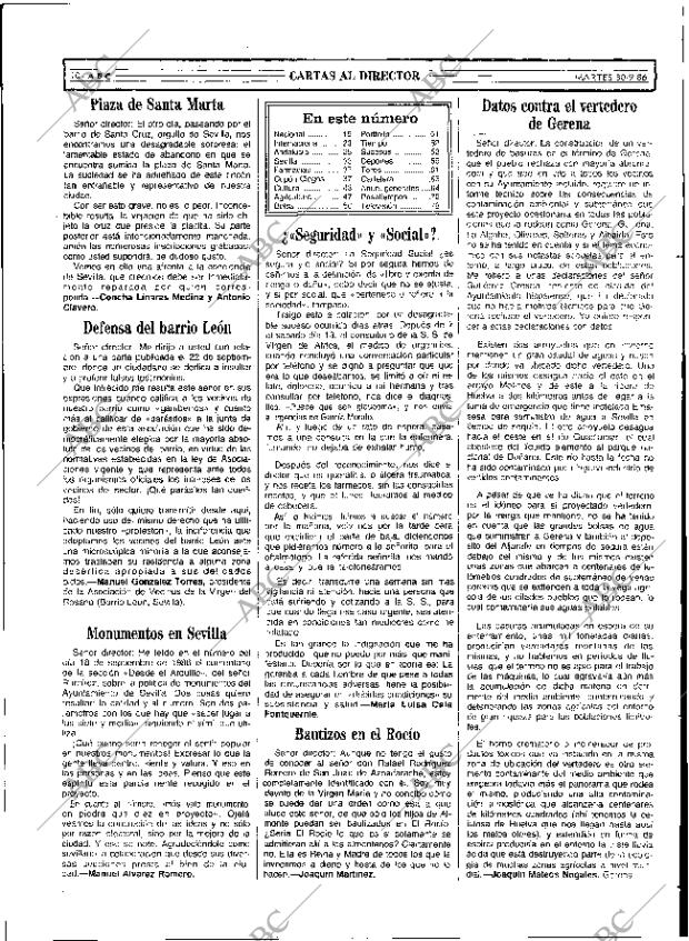 ABC SEVILLA 30-09-1986 página 10
