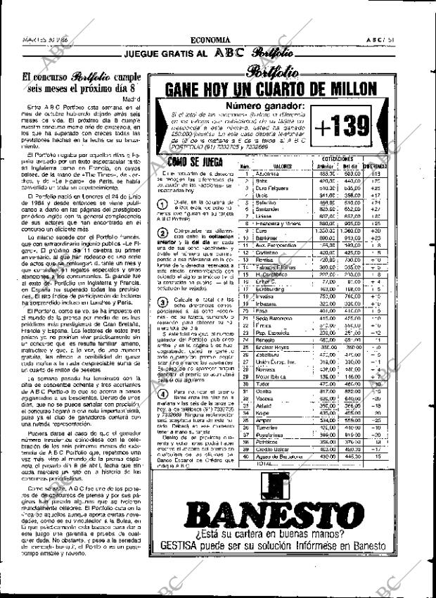ABC SEVILLA 30-09-1986 página 51