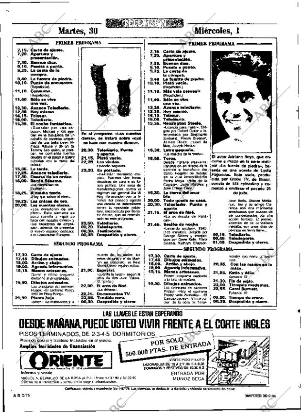 ABC SEVILLA 30-09-1986 página 78