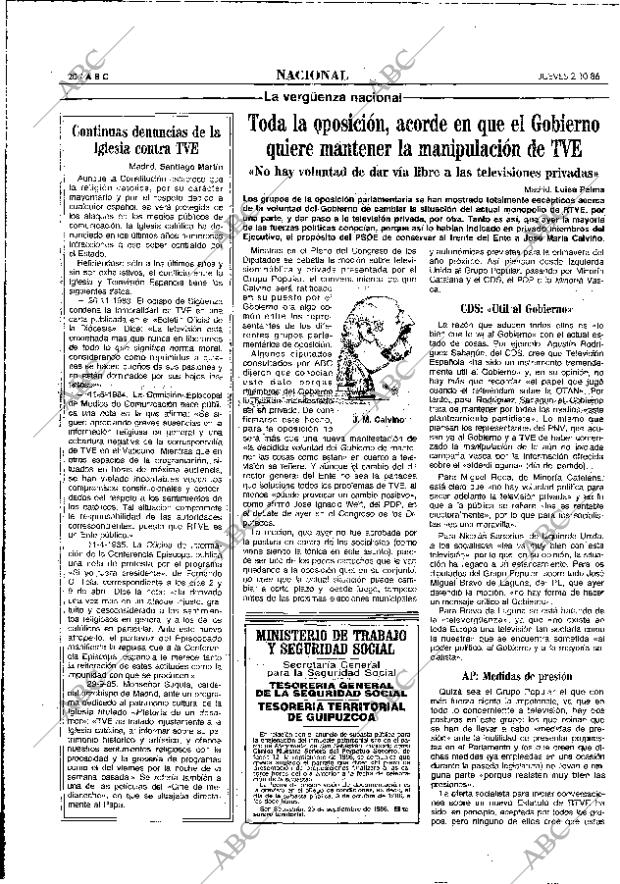ABC MADRID 02-10-1986 página 20
