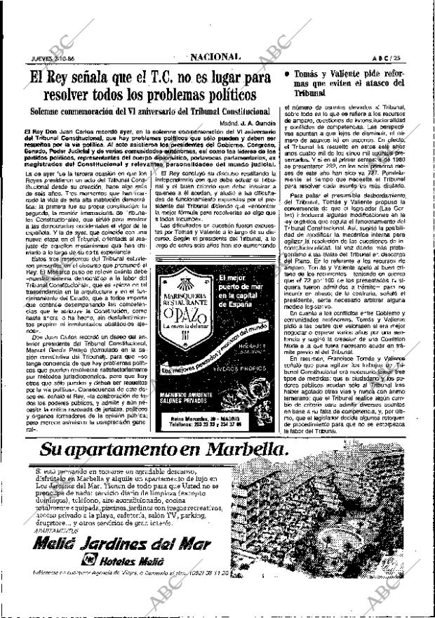 ABC MADRID 02-10-1986 página 25