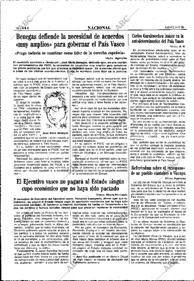 ABC MADRID 02-10-1986 página 26