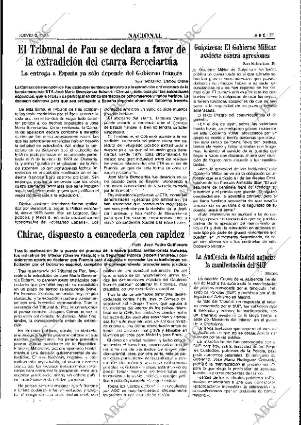 ABC MADRID 02-10-1986 página 27