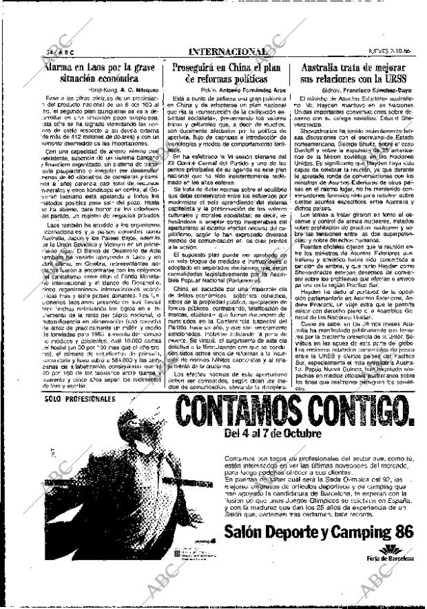 ABC MADRID 02-10-1986 página 34