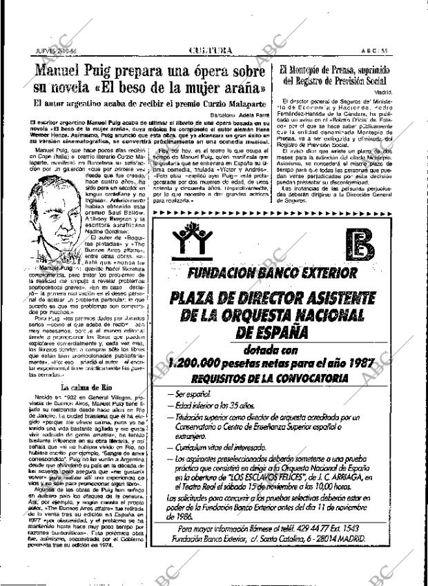 ABC MADRID 02-10-1986 página 55