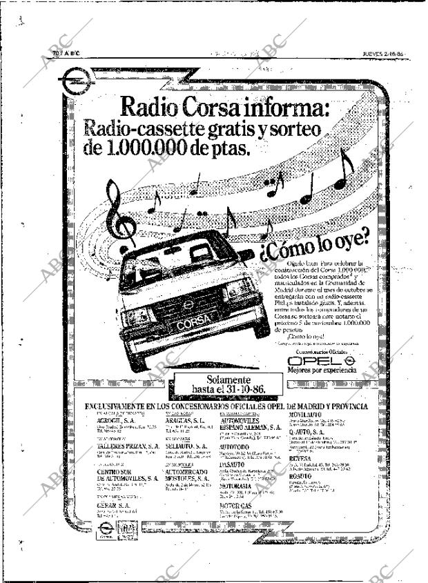 ABC MADRID 02-10-1986 página 70